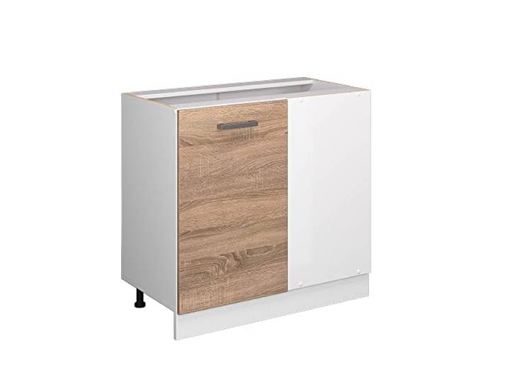 Vicco Eckschrank für Hausrat R-Line, Sonoma, 86 cm