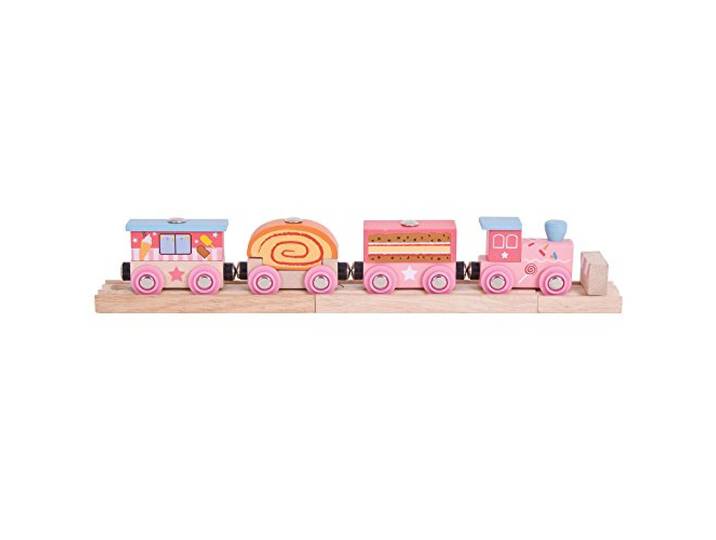 Bigjigs Rail Sweetland Express Train - Andere belangrijke Wooden Rail Merken zijn Compatible