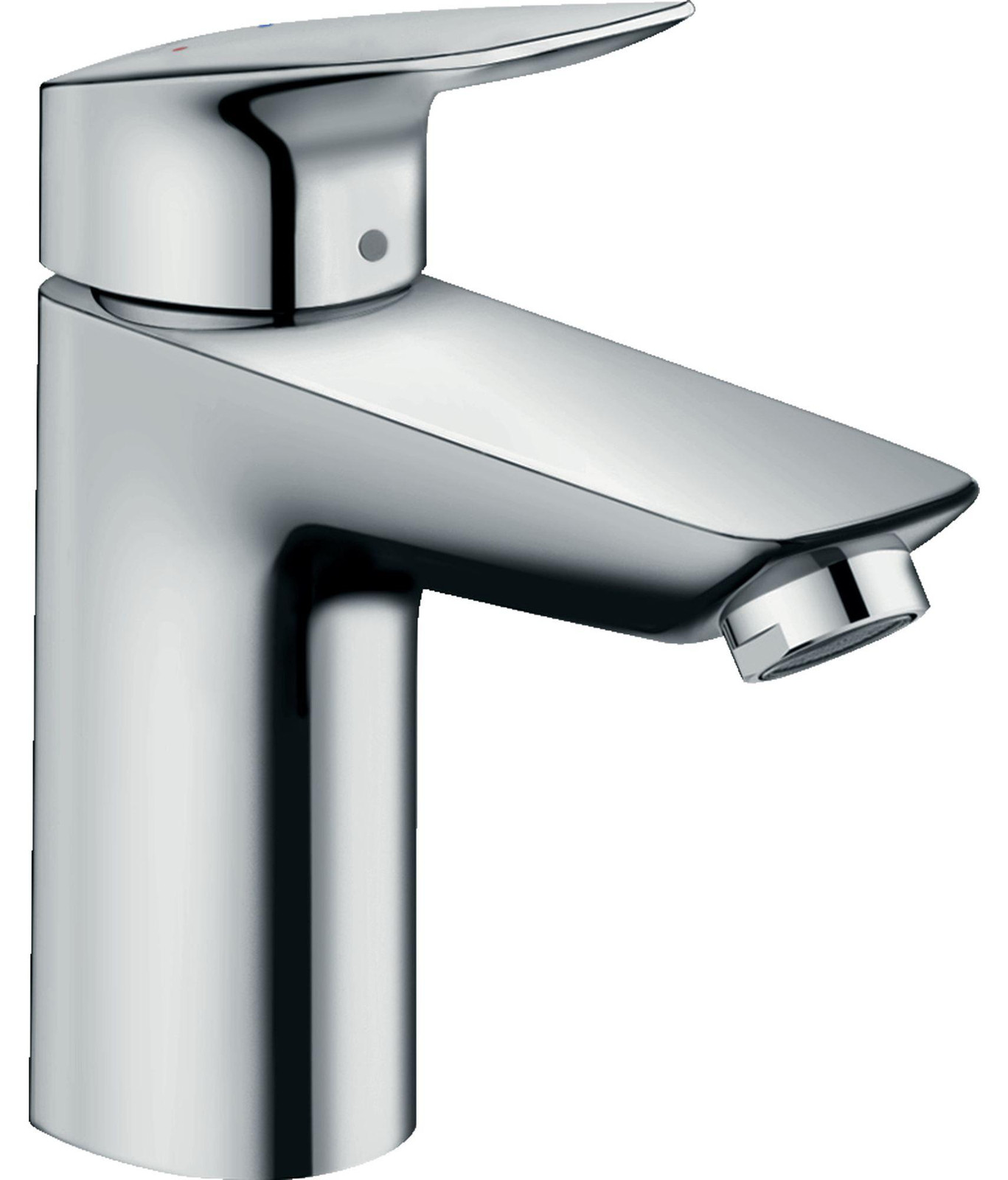 Hansgrohe Logis wastafelmengkraan 100, chroom