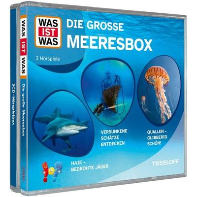 WAS IST WAS 3-CD Hörspielbox. Die große Meeresbox - , CD, 9783788670412