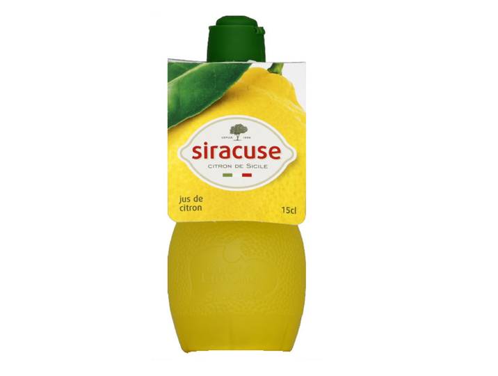 SIRACUSE Jus Citron Jaune 15 cl