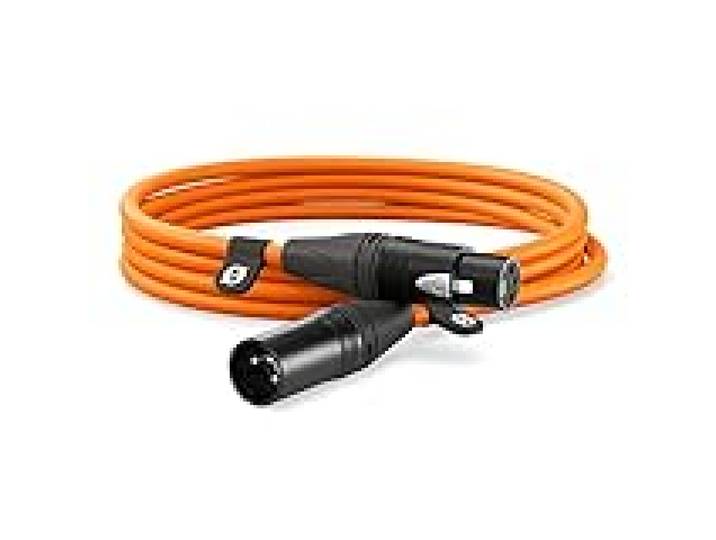 RØDE XLR-3 Câble XLR Premium (3m, Orange)