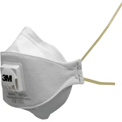 3M 9312+ Aura Atemschutzmaske FFP1 mit Cool-Flow Ausatemventil, bis zum 4-fachen des Grenzwertes (hygienisch einzelverpackt)