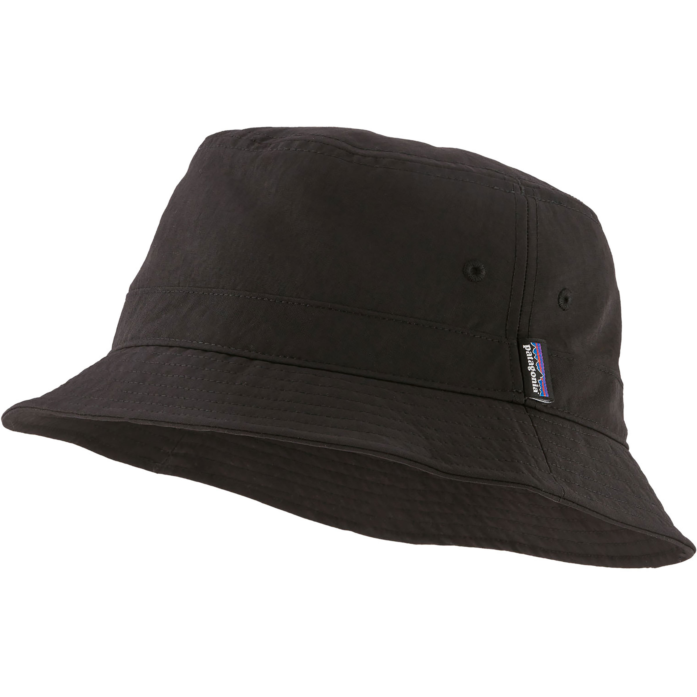 Patagonia Wavefarer Bucket Hut Hüte schwarz Größe S Lifestyle Wasserabweisend