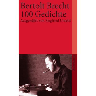 100 Gedichte, Taschenbuch von Bertolt Brecht, Suhrkamp, 978-3-518-39300-0