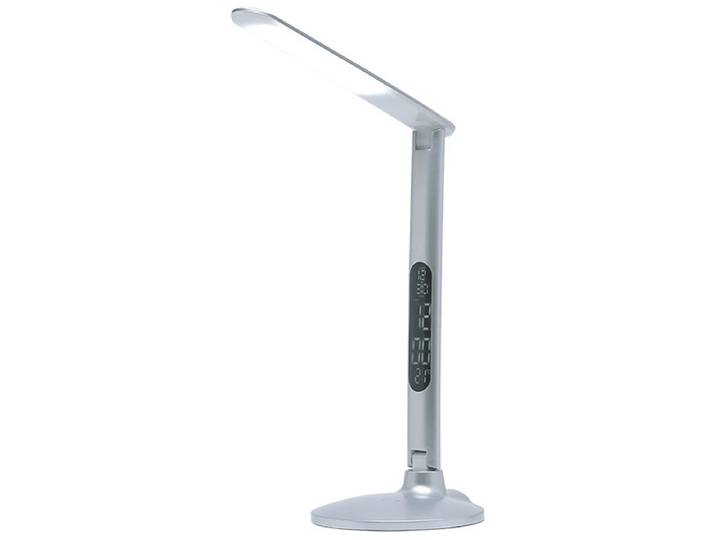 Bürolampe LED CLOCK 75cm 5W silberfarben