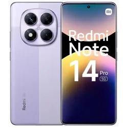 Xiaomi Redmi Note 14 Pro 5G (Dual Sim - 6.67", 256 GB, 8 GB RAM) Violett (256 GB, Violett, 6.67", Dual SIM, 5G), Smartphone, Violett