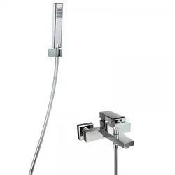 HSK Shower Set 3.09 Eckig, Oberfläche chrom, 1000309