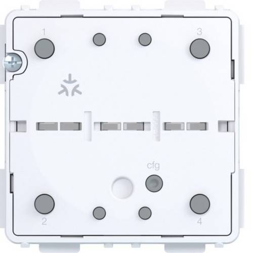 Hager WAC1020 WAC1020 Tastenmodul Matter vernetzbar 2f 230V f.UP Einsatz Tastenmodul 1St.