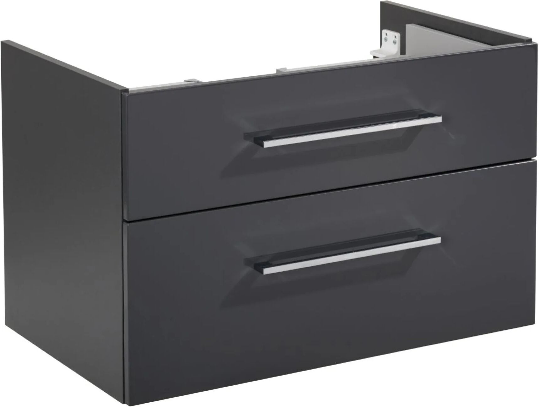 FACKELMANN HYPE 3.0 Waschbeckenunterschrank 80 cm breit, Anthrazit
