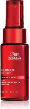 Wella Ultimate Repair Miracle Hair Rescue sérum em spray sem enxaguar para cabelo danificado 30 ml. Ultimate Repair Miracle Hair Rescue