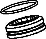 Hansa Abtropfring komplett Stela/Ligna 59913996