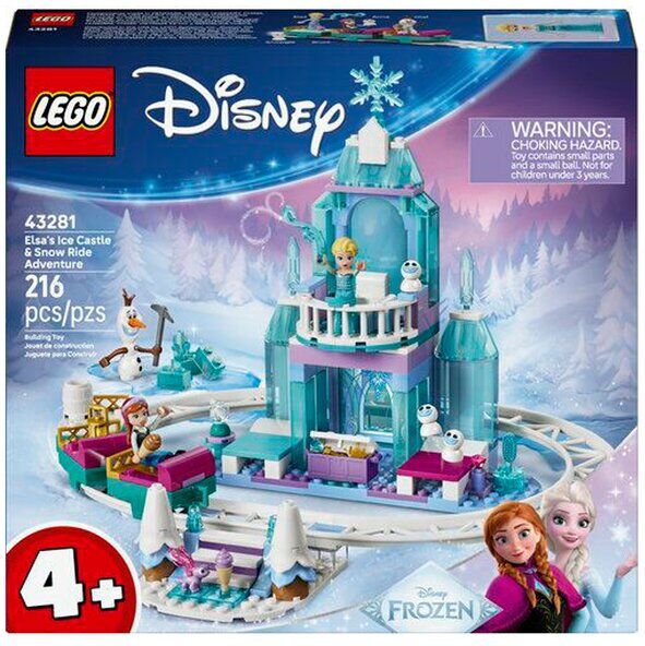 Lego CAST GELO ELSA NEVE 43281