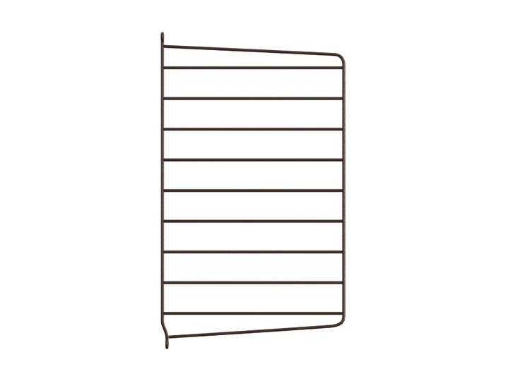 String Panneau mural String Brun foncé, 50x30 cm, 1 pièce