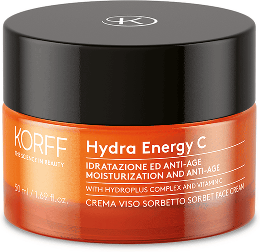 Korff Hydra Energy C Sorbetto Crema Viso Anti-Age e Idratante 50 ml