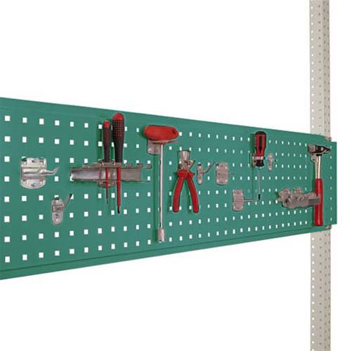 Manuflex AS1704.0001 Werkzeug-Lochplatte für PACKPOOL, Nutzhöhe = 300 mm. Für Tischbreite 2000mm 1St.
