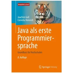Java als erste Programmiersprache, Fachbücher von Joachim Goll