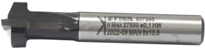 STIER Fraise à rainure en T M8 13,5 x 8,6 x 8 mm (907245)
