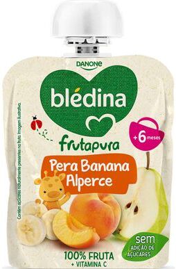 Blédina Frutapura Pera Banana Alperce +6M 85 gr