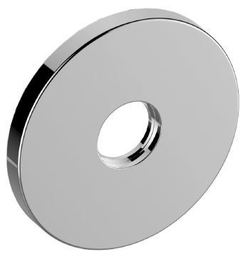 Keuco Wandrosette IXMO 59545, rund 105 mm, Edelstahl-finish, 59545070091 59545070091