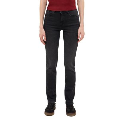 Slim-fit-Jeans MUSTANG "Damen Style Shelby Slim", Damen, Gr. 30, Länge 32, schwarz (801 schwarz), Denim/Jeans, 98% Baumwolle, 2% Elasthan, unifarben, slim fit, Jeans Slim-fit-Jeans