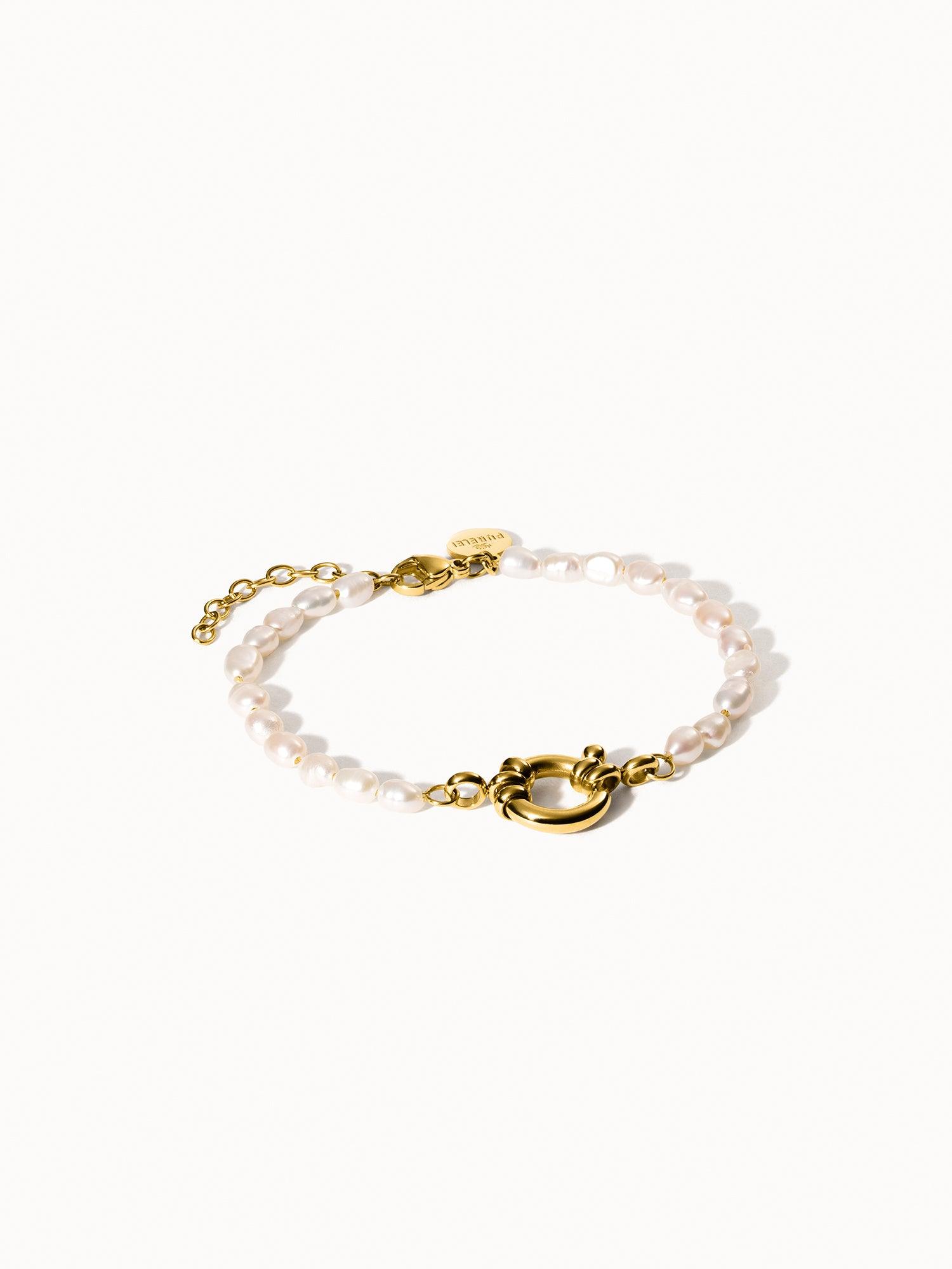 PURELEI Charm Armband mit Perlen