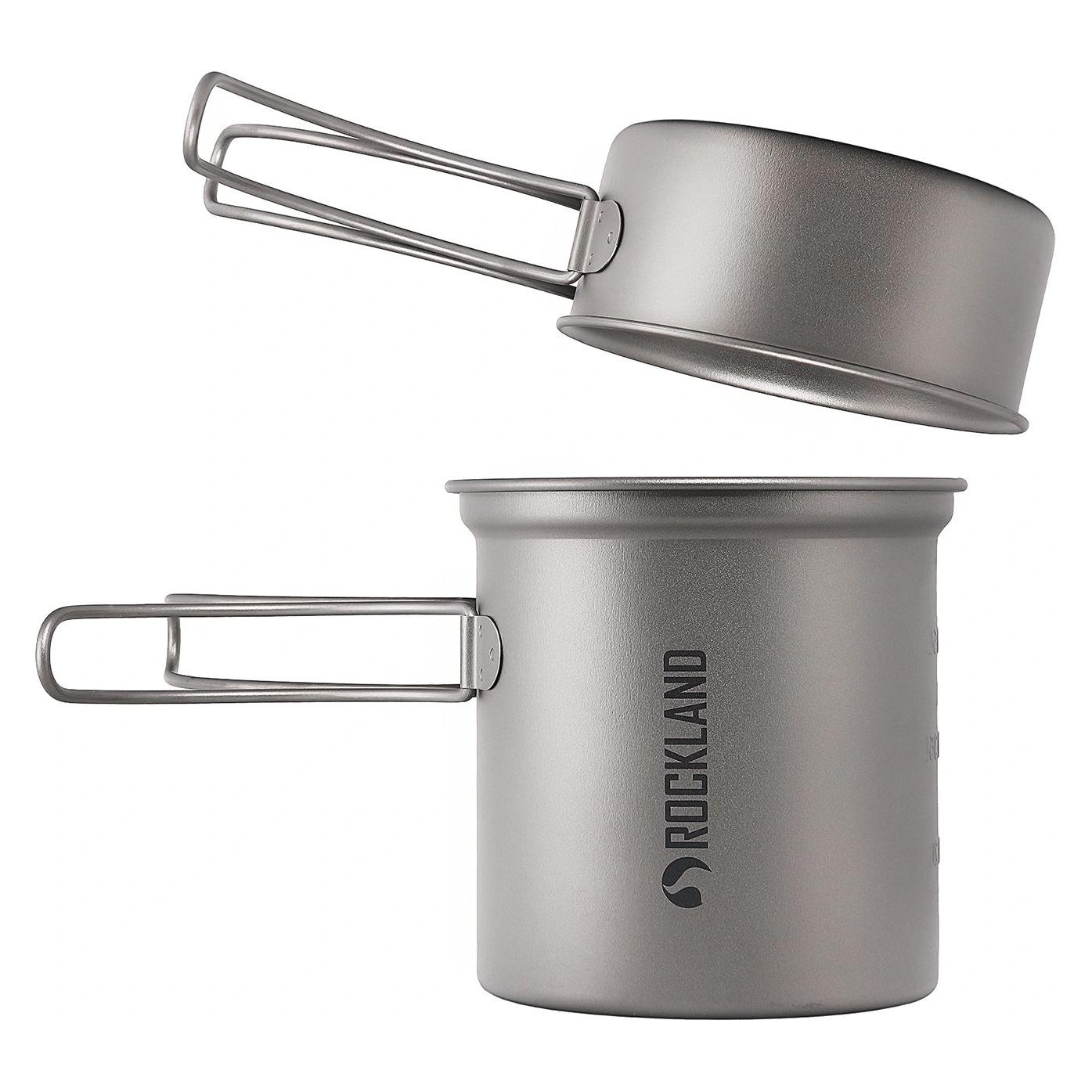 Rockland Zestaw naczyń TRAVEL PRO TITANIUM (656043)