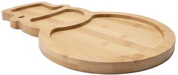 IH Casa Decor Bamboo Serving Tray Snowman