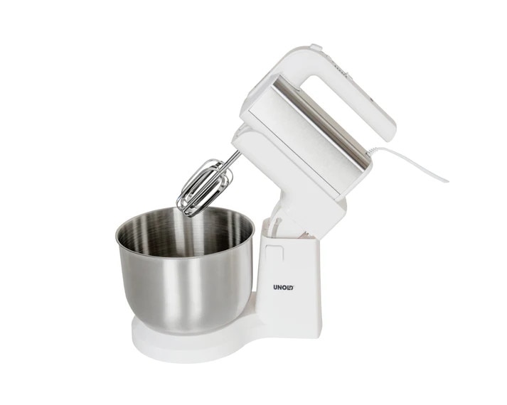 Unold Handmixer mit Rührschüssel Hannah weiß
