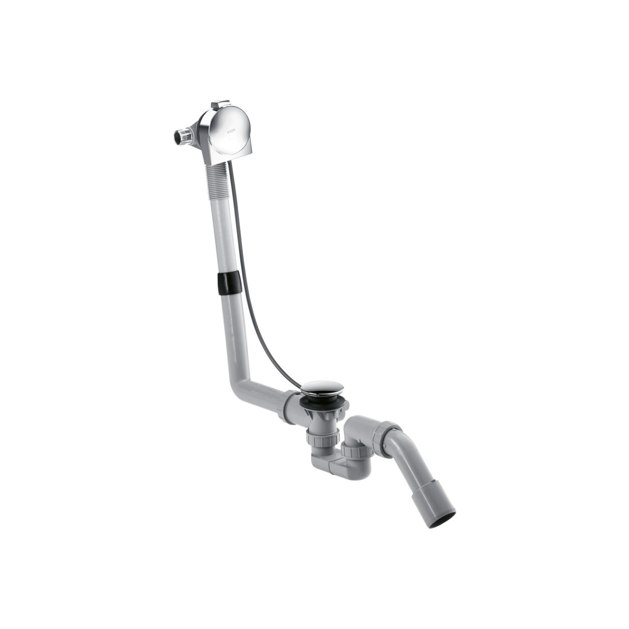 hansgrohe Komplettset Exafill S Wanneneinlauf, Ab-/Überlaufgarnitur, chrom (58307000)
