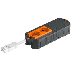 OBO 7404613 Universalträger Connect WINSTA 2fach orange 208x76x45 Polyamid UTC4 W OR2