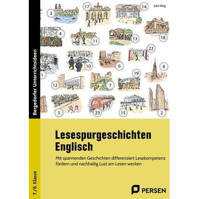 Lesespurgeschichten 7./8. Klasse - Englisch, Taschenbuch von Julia Weig, Persen Verlag in der AAP Lehrerwelt GmbH, 978-3-403-20988-1