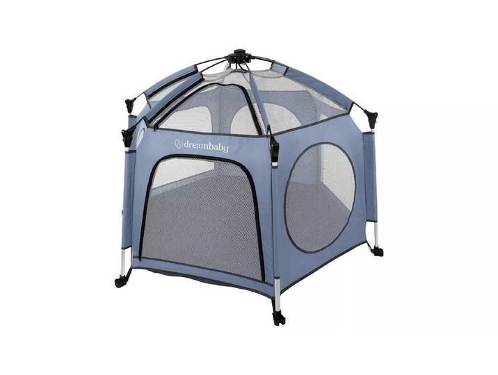 Dreambaby Laufstall Laufstall mit Pop-Up Funktion, 6-eckiger Reiselaufstall, faltbar