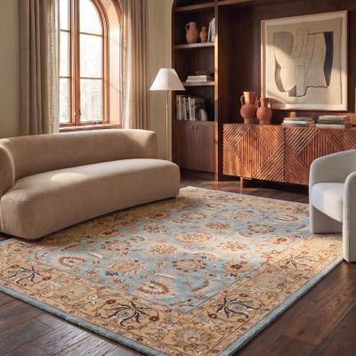SAFAVIEH Handmade Heritage Mallory Traditional Oriental Wool Rug