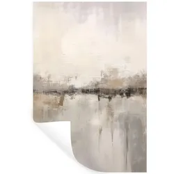 WANDTATTOO Moderne Kunst - Abstrakt - Beige Wandbild 40x60 cm