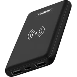 Akashi 10000mAh (10000 mAh, 18 W, 18 Wh), Powerbank, Schwarz