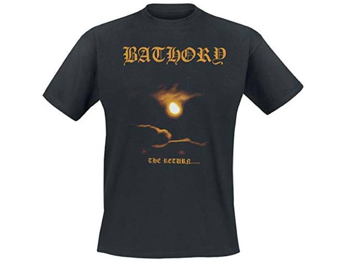 Bathory The Return T-shirt zwart