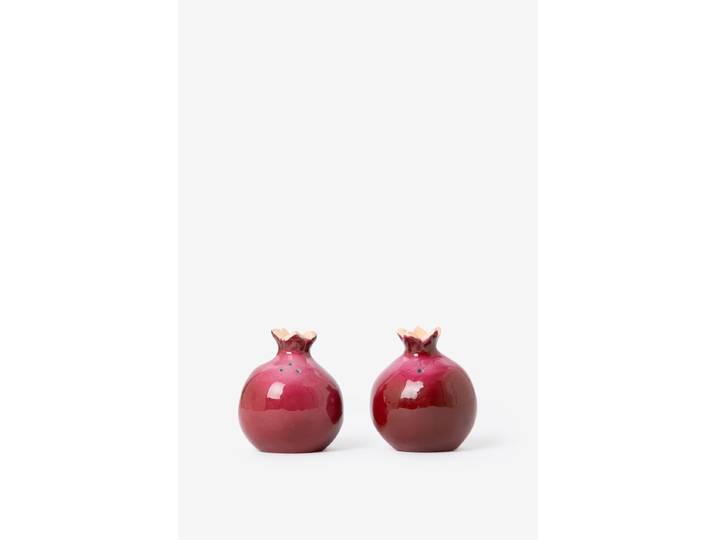 Peper en zout stel pomegranate
