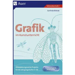 Grafik im Kunstunterricht, Schulbücher von Gerlinde Blahak