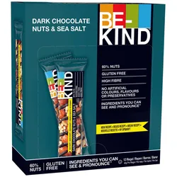 BE-KIND Dark Chocolate Nuts & Sea Salt