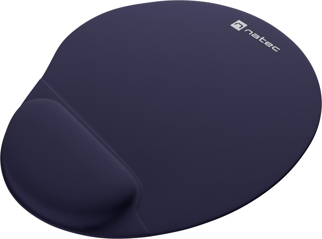 Natec Marmot Polssteun, Donkerblauw, Textiel en Gel met Antislipvoetjes