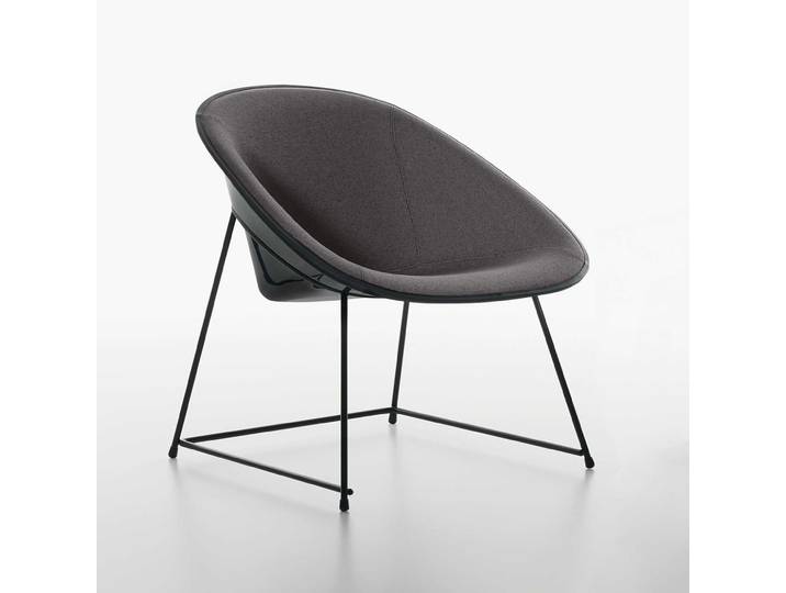 Lounge Sessel Plank Cup Anthrazit, Neu