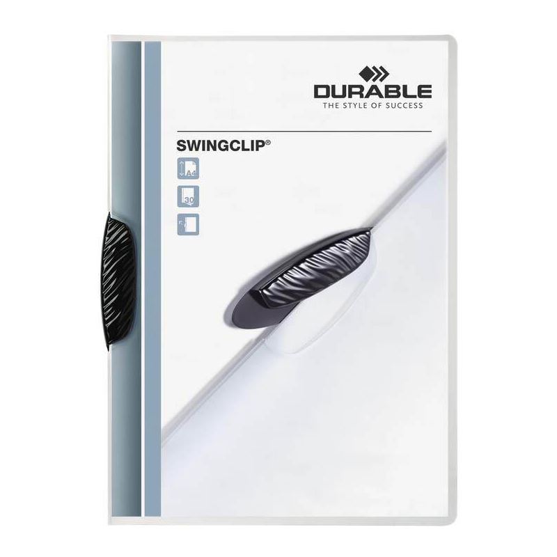 DURABLE 25 Klemmhefter SWINGCLIP schwarz