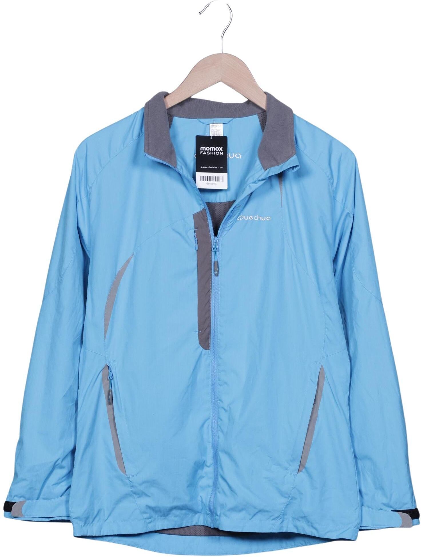 quechua Damen Jacke, Hellblau, Gr. S, Synthetik - Second Hand