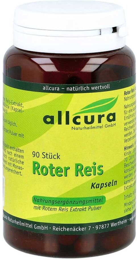 Roter Reis Kapseln