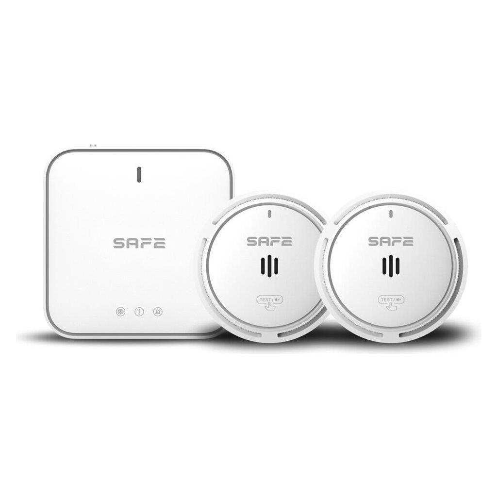 SafeHome Safe S-FSC21-RF SET FIRE BASIC - 1x SAFE50HUB-WRF, 2x SAFE10Y30-RF (S-FSC21-RF)