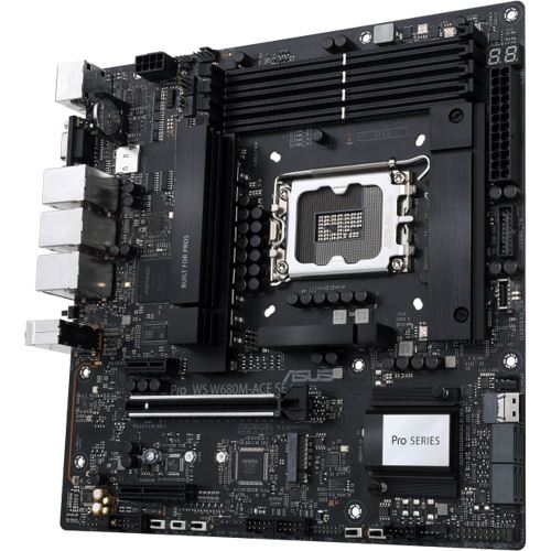 Asus Pro WS W680M-ACE SE Intel W680 So. 1700 DDR5 mATX Retail