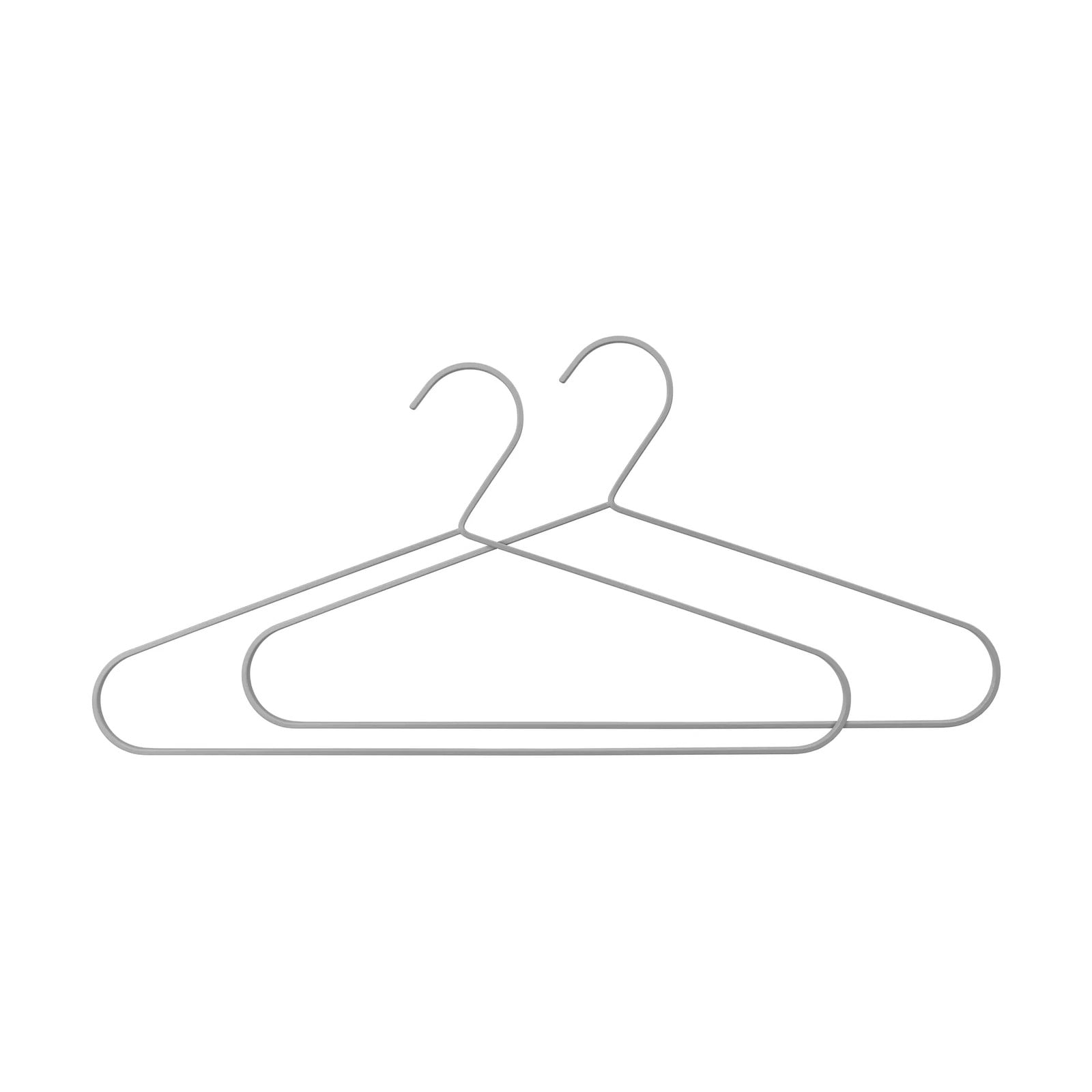 Mette Ditmer Hang-it kledinghanger 2-pack Zilverkleurig