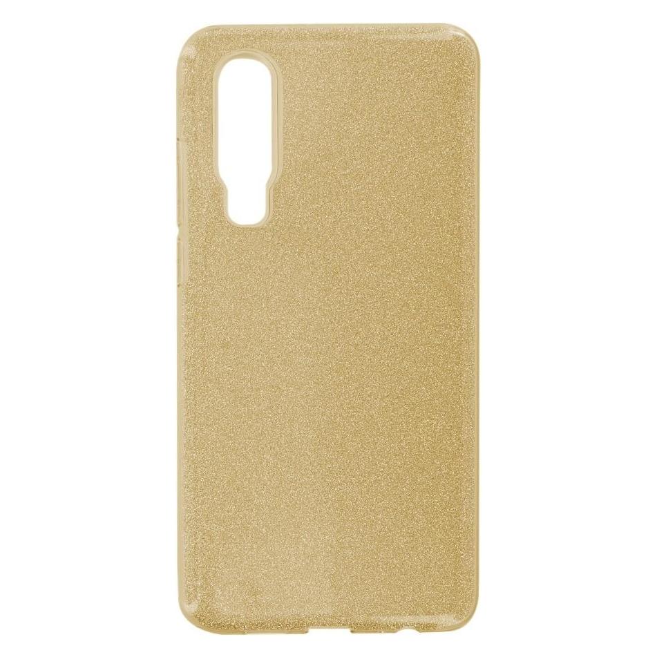 OEM Silicon Case Glittery für Huawei P30 gold (Huawei P30) (cnt1294)