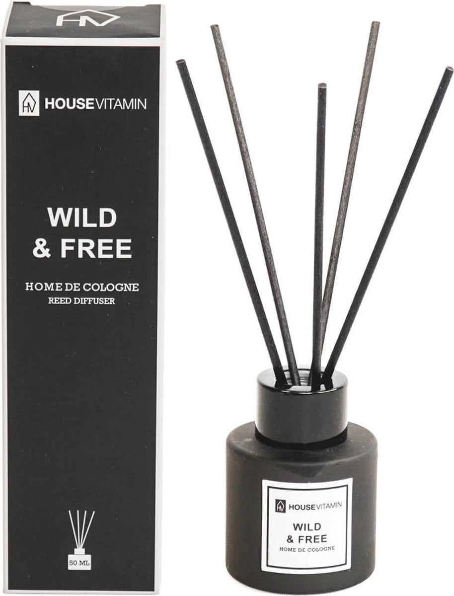 Housevitamin Home de Cologne Geurstokjes Wild and Free - 50 ml